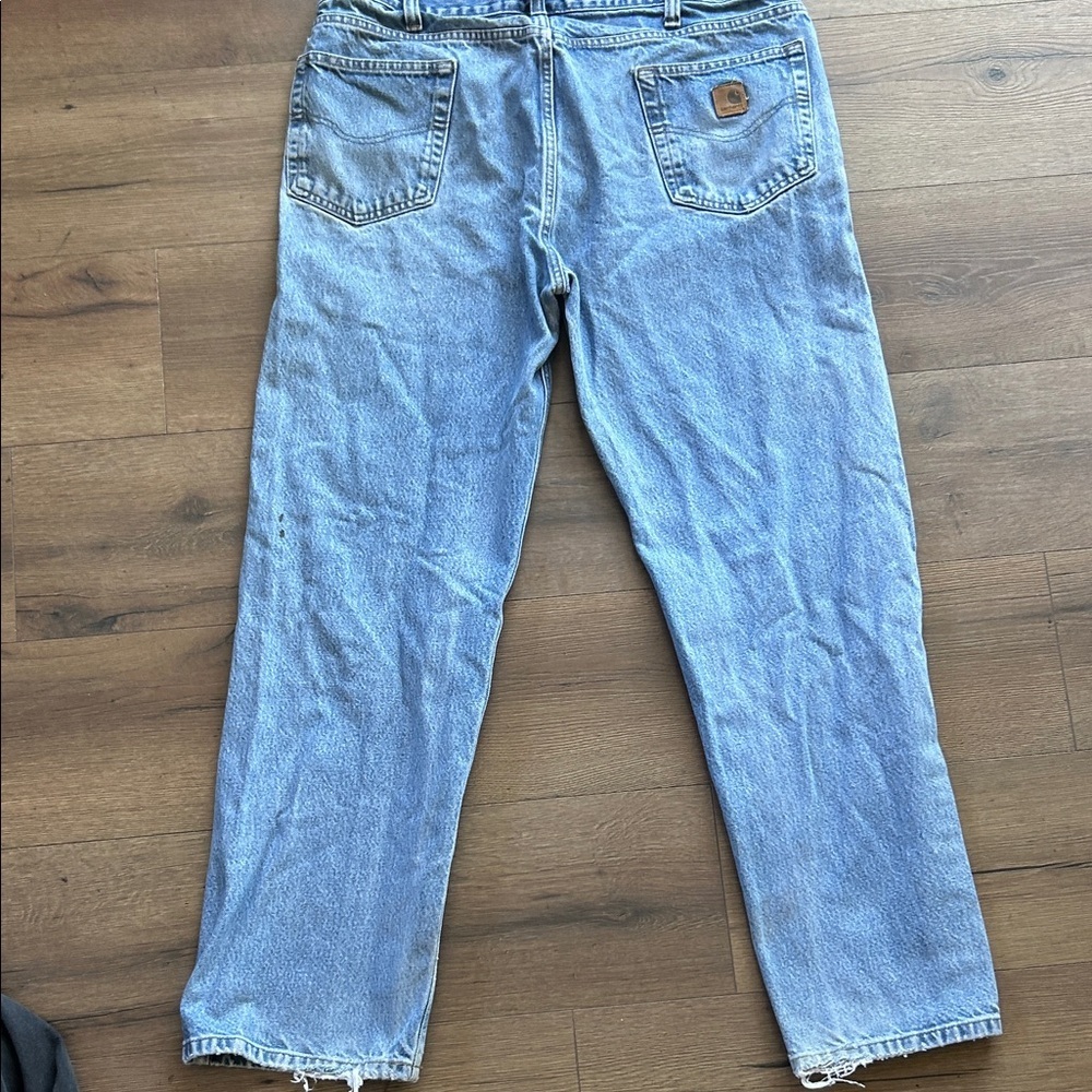 Carhartt vintage Straight Light Blue Men's Jeans ! 40x32 - Picture 12 of 12
